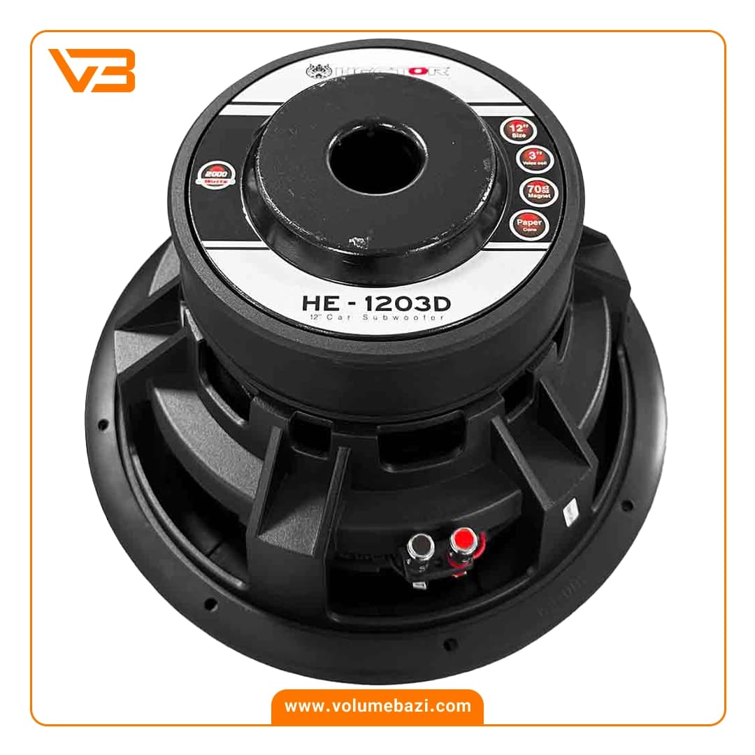 ساب ووفر 12 اینچ هکتور مدل HE-1203D — تصویر ۲