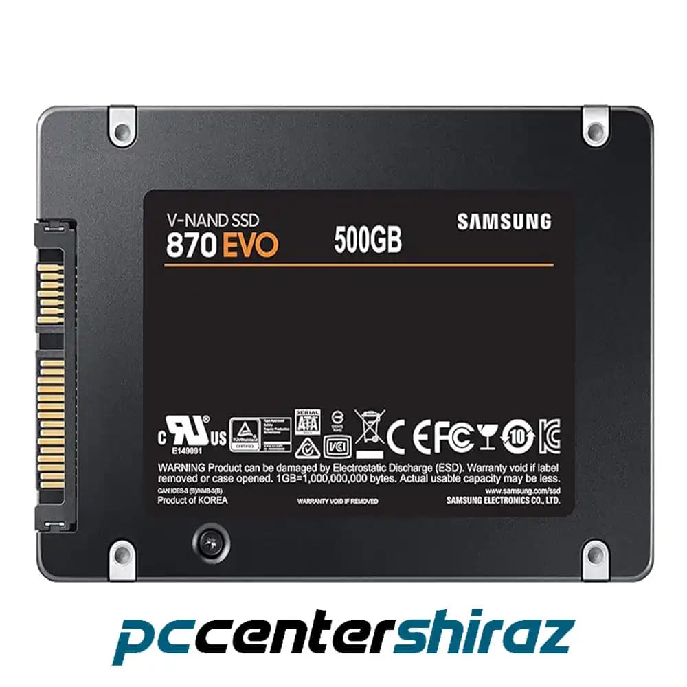 حافظه SSD اینترنال 500 گیگابایت Samsung مدل 870 EVO — تصویر ۱۰