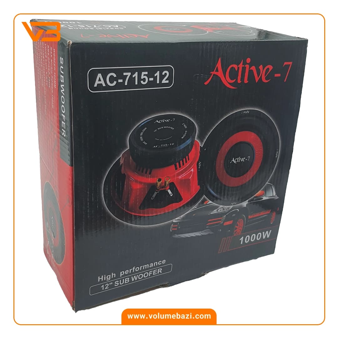 ساب ووفر 12 اینچ اکتیو سون مدل AC-715-12 — تصویر ۴