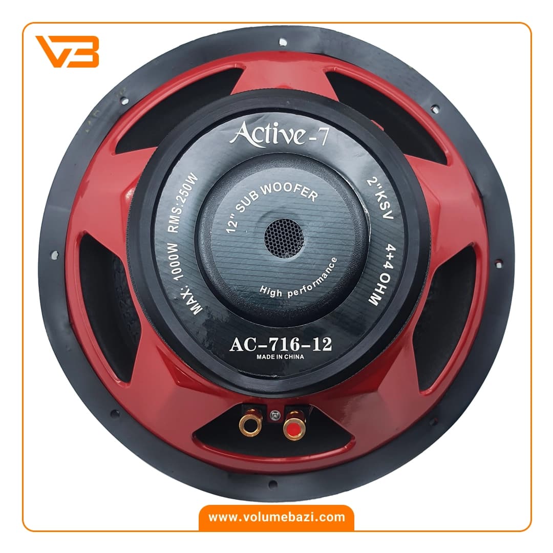 ساب ووفر 12 اینچ اکتیو سون مدل AC-716-12 — تصویر ۲
