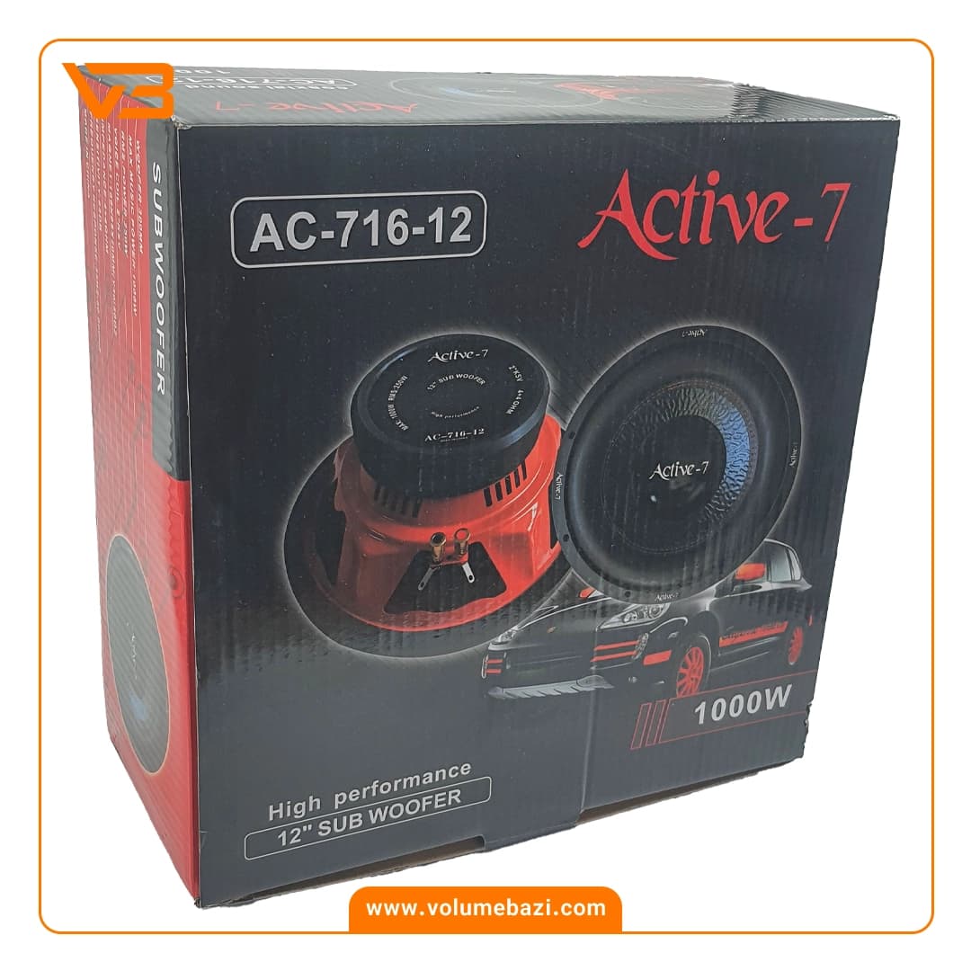 ساب ووفر 12 اینچ اکتیو سون مدل AC-716-12 — تصویر ۴