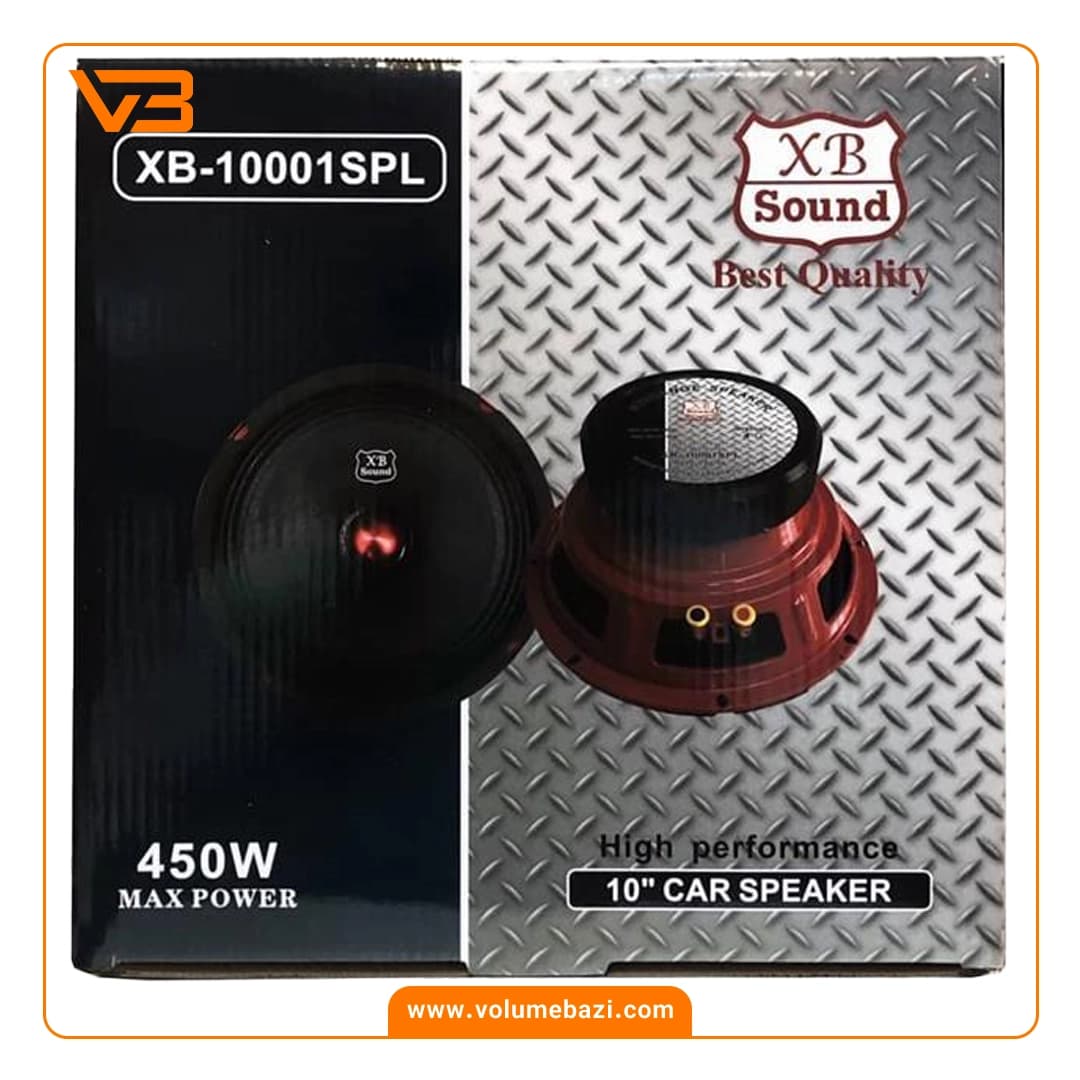 میدرنج 10 اینچ ایکس بی ساند مدل XB-10001SPL – دو عددی — تصویر ۳