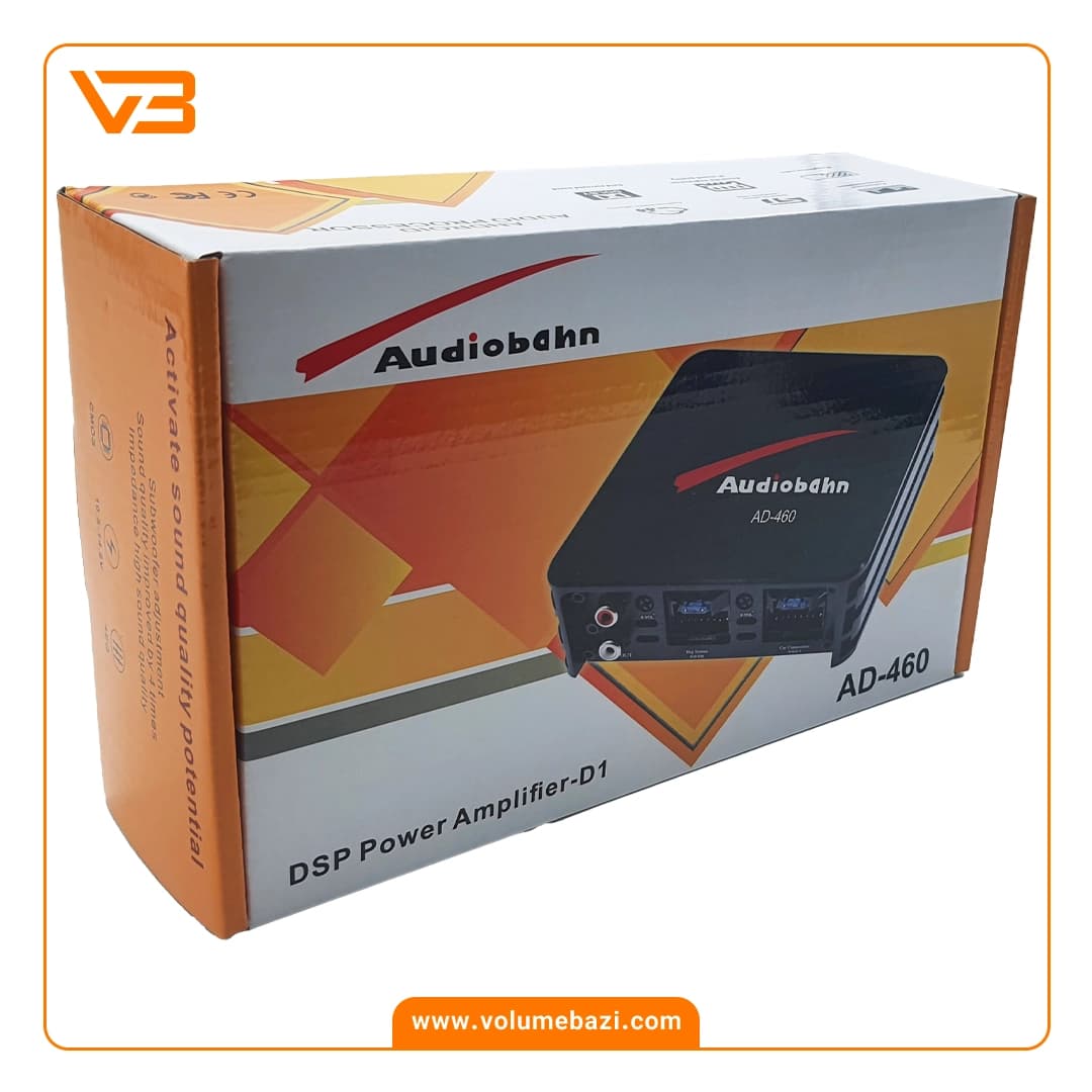 آمپلی فایر اندروید 4 کانال آدیو بان مدل AD-460 — تصویر ۵
