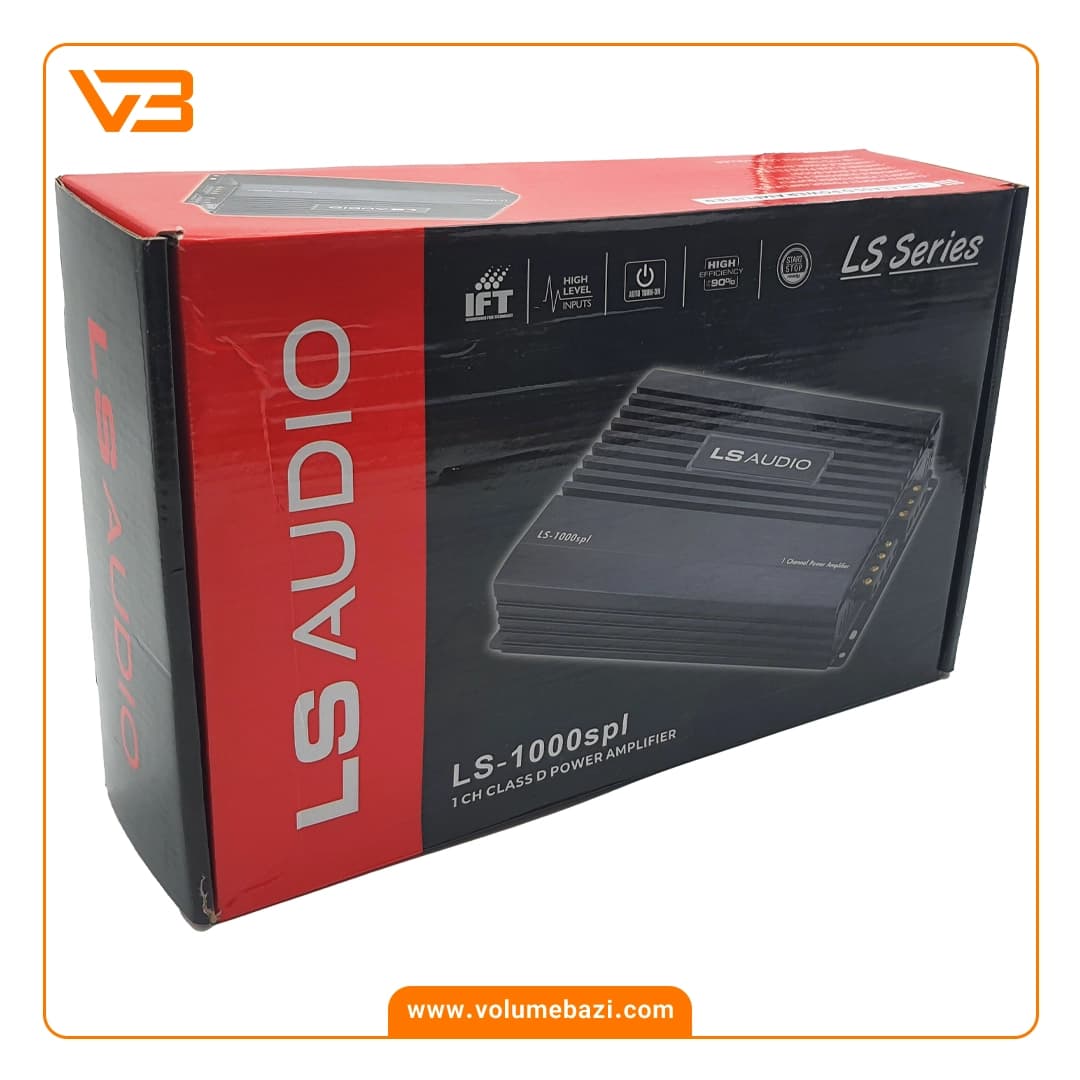 آمپلی فایر مونو 1 کانال ال اس آدیو مدل LS-1000SPL — تصویر ۵