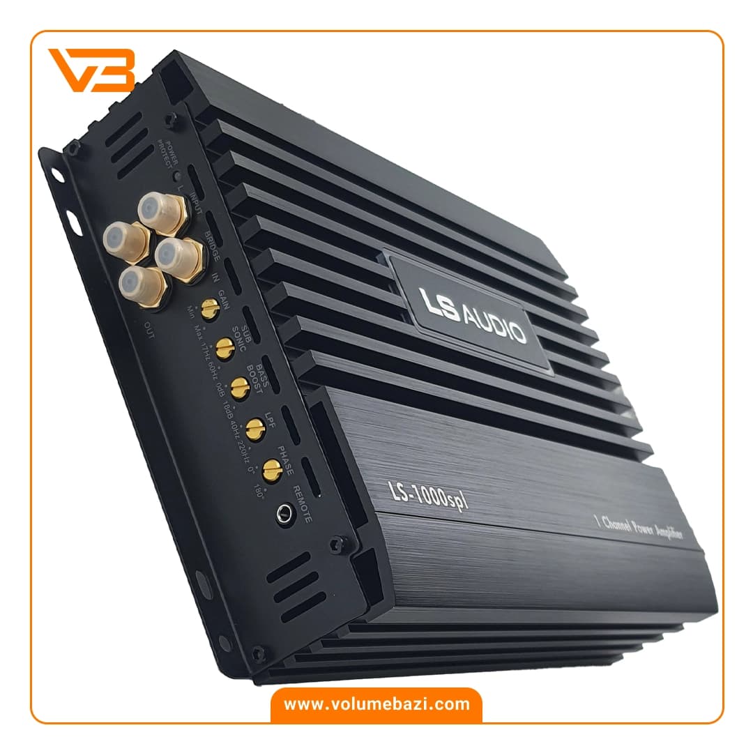 آمپلی فایر مونو 1 کانال ال اس آدیو مدل LS-1000SPL — تصویر ۲
