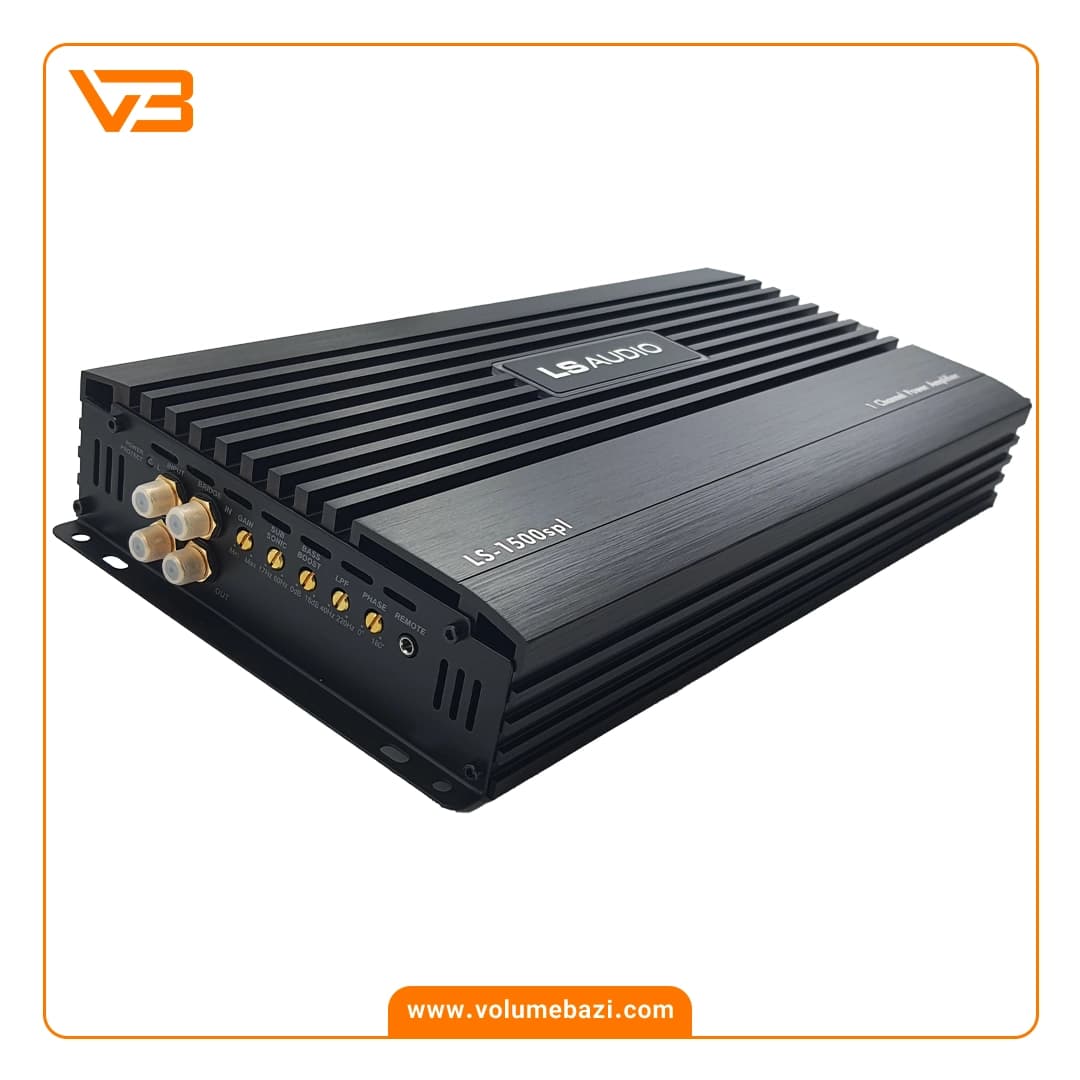آمپلی فایر مونو 1 کانال ال اس آدیو مدل LS-1500spl — تصویر ۲