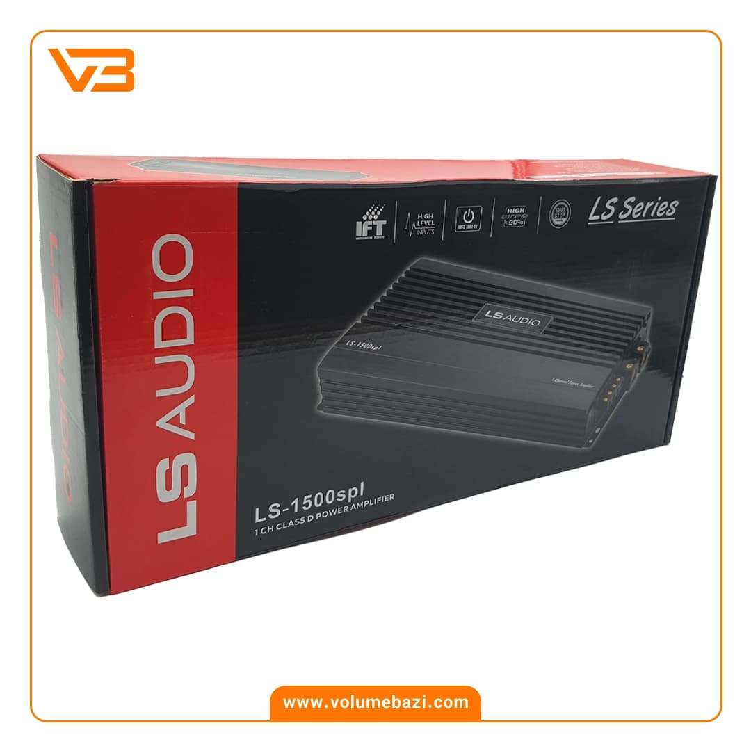 آمپلی فایر مونو 1 کانال ال اس آدیو مدل LS-1500spl — تصویر ۵