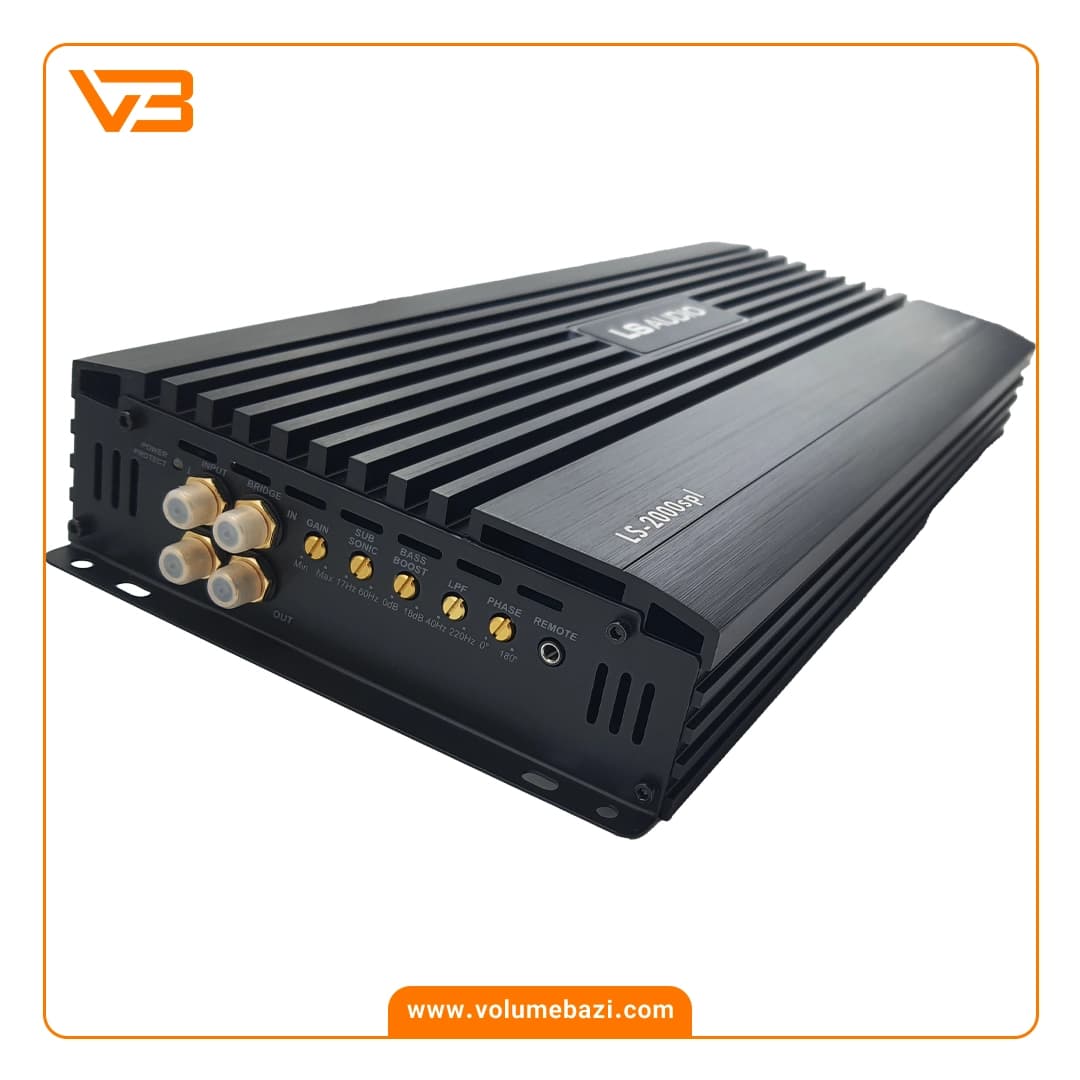 آمپلی فایر مونو 1 کانال ال اس آدیو مدل LS-2000spl — تصویر ۲