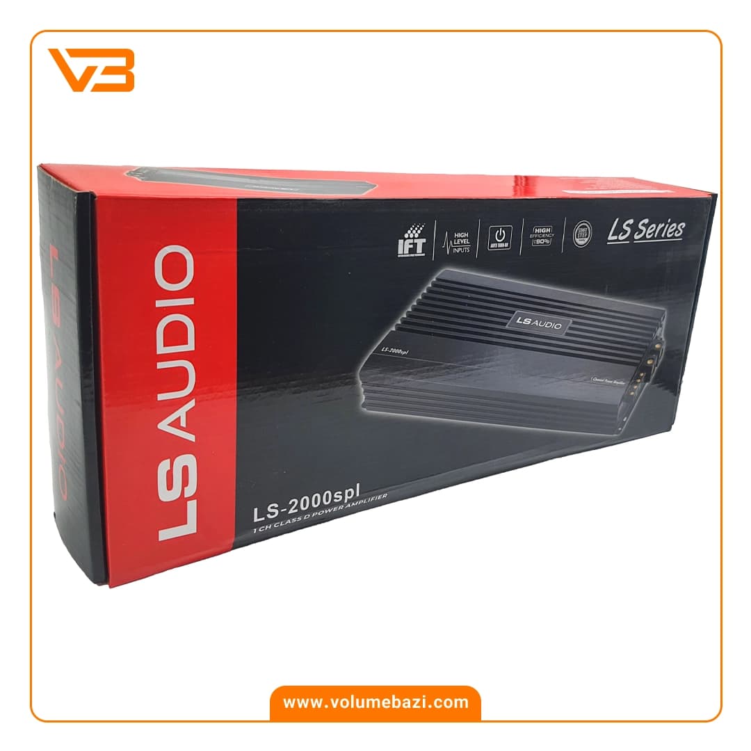 آمپلی فایر مونو 1 کانال ال اس آدیو مدل LS-2000spl — تصویر ۵
