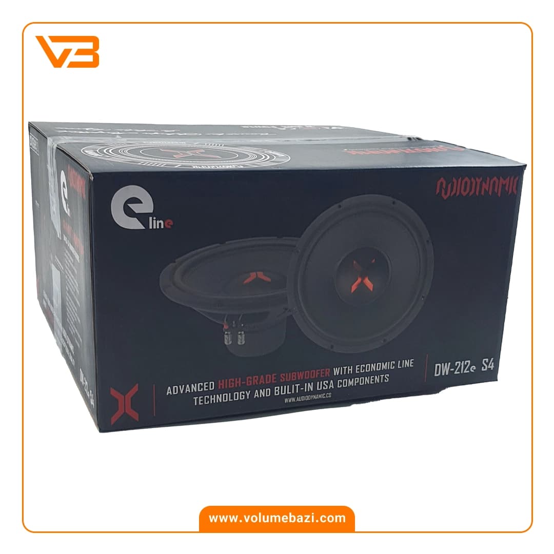 ساب ووفر 12 اینچ آدیو داینامیک مدل DW-212e S4 — تصویر ۴