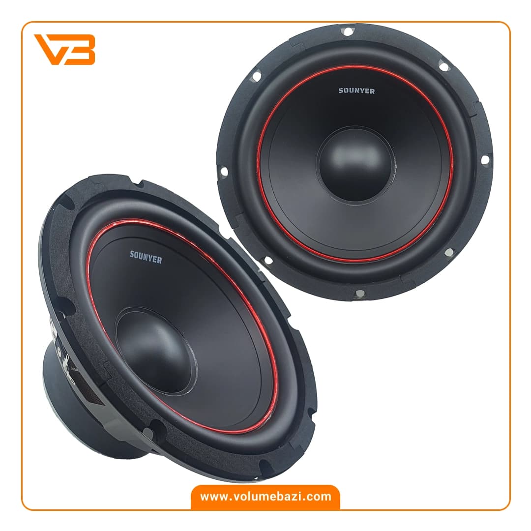 میدبیس 8 اینچ سونیر مدل GS-M830 – دو عددی