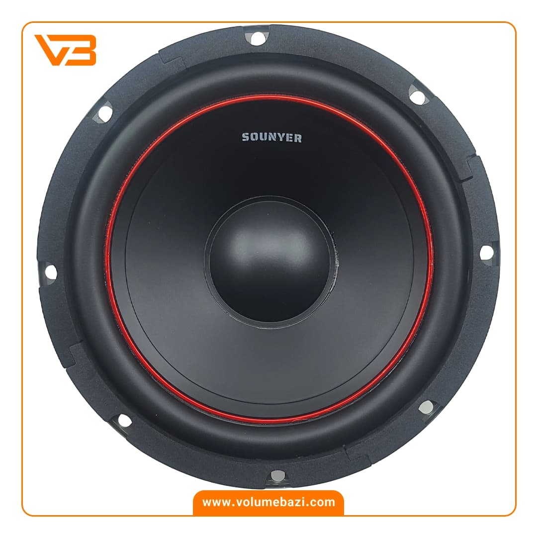 میدبیس 8 اینچ سونیر مدل GS-M830 – دو عددی — تصویر ۲