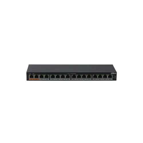 سوئیچ شبکه غیرمدیریتی POE داهوا DH-PFS3016-16GT-190 — تصویر ۲