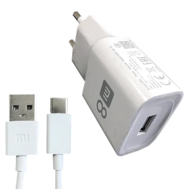 شارژر دیواری مدل M-08ES به همراه کابل تبدیل USB-C