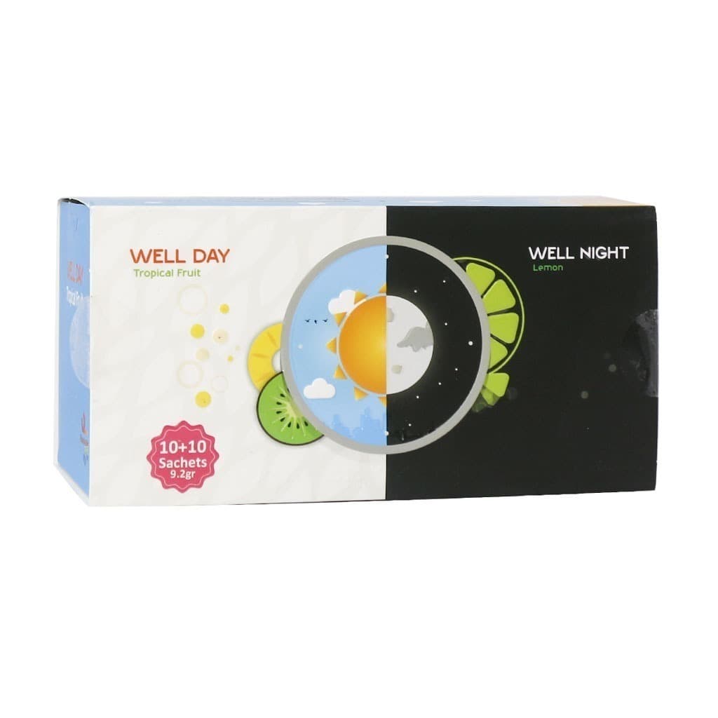 ساشه ول دی ول نایت ویتامین لایف 20 عدد | Vitamin Life Well Day Well Night 20 Sachets