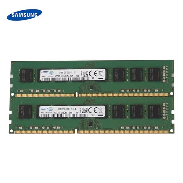 رم دسکتاپ سامسونگ SAMSUNG DDR3/PC3 1600mhz ظرفیت 8 گیگابایت — تصویر ۲