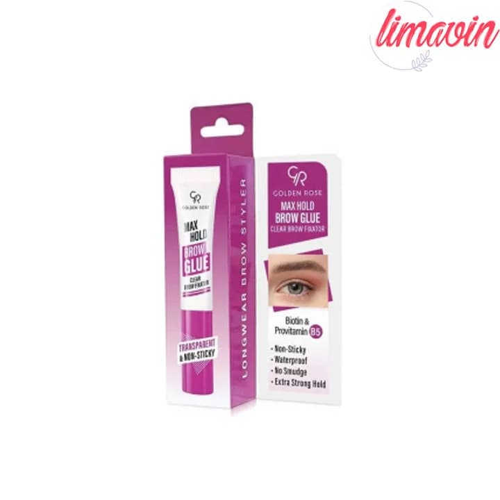 چسب ابرو گلدن رز مدل Max Hold سری Brown Glue حجم 7 میلی لیتر — تصویر ۳