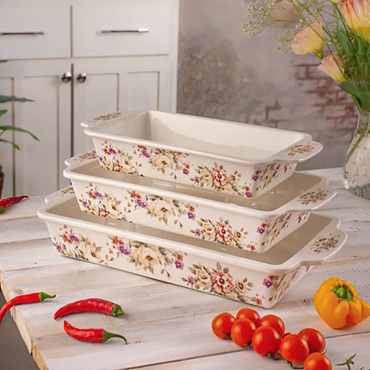 تابه مستطیل متوسط اسکارلت New Rose ریور(8)/8585