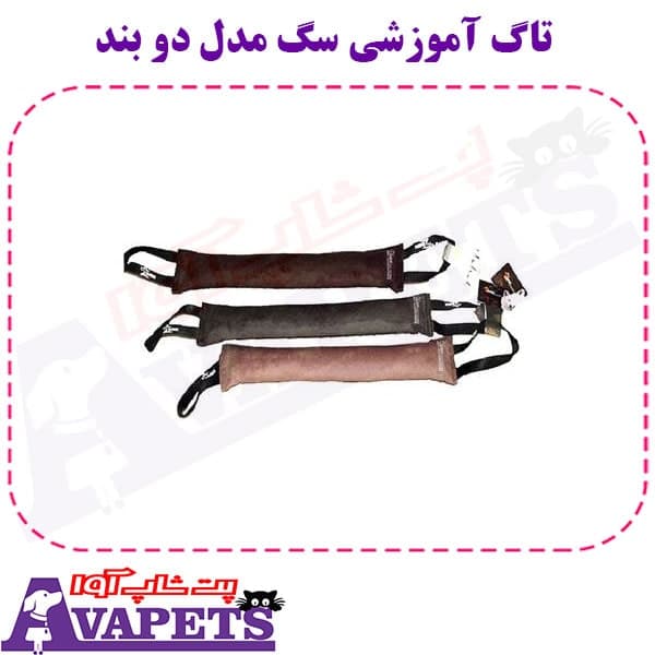 تاگ آموزشی سگ مدل دو بند