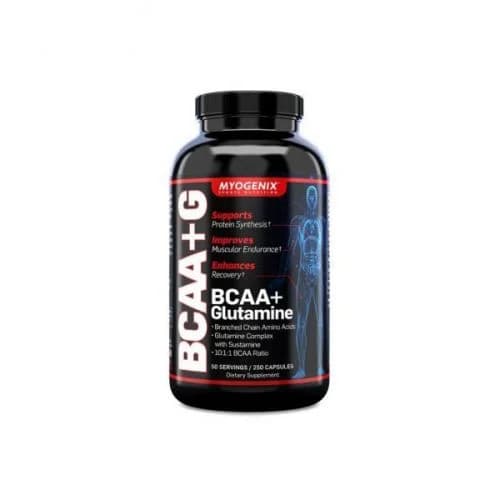 بی سی دبل ای+گلوتامین مایوژنیکس | BCAA Glutamine MYOGENIX