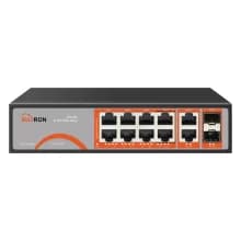 سوئیچ 8 پورت PoE مکسرون مدل MSW-3208GP-2GL-120I