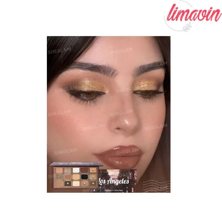 پالت سایه 15 رنگ شیگلم مدل لس آنجلس Matinée in L.A — تصویر ۳