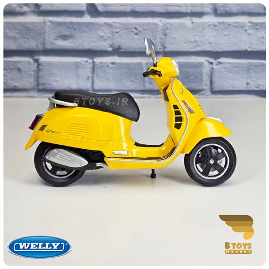 ماکت موتور وسپا جی تی اس ویلی(Vespa GTS Welly) — تصویر ۷