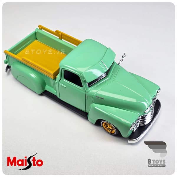 ماکت شورولت 3100 پیکاپ1950 دیزاین مایستو(Chevrolet 3100 pickup Design Maisto) — تصویر ۴