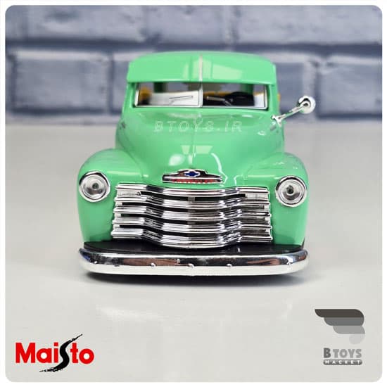 ماکت شورولت 3100 پیکاپ1950 دیزاین مایستو(Chevrolet 3100 pickup Design Maisto) — تصویر ۶