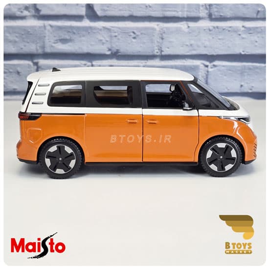 ماکت فولکس واگن ون آیدی باز نارنجی مایستو(Volkswagen ID.BUZZ Maisto) — تصویر ۷
