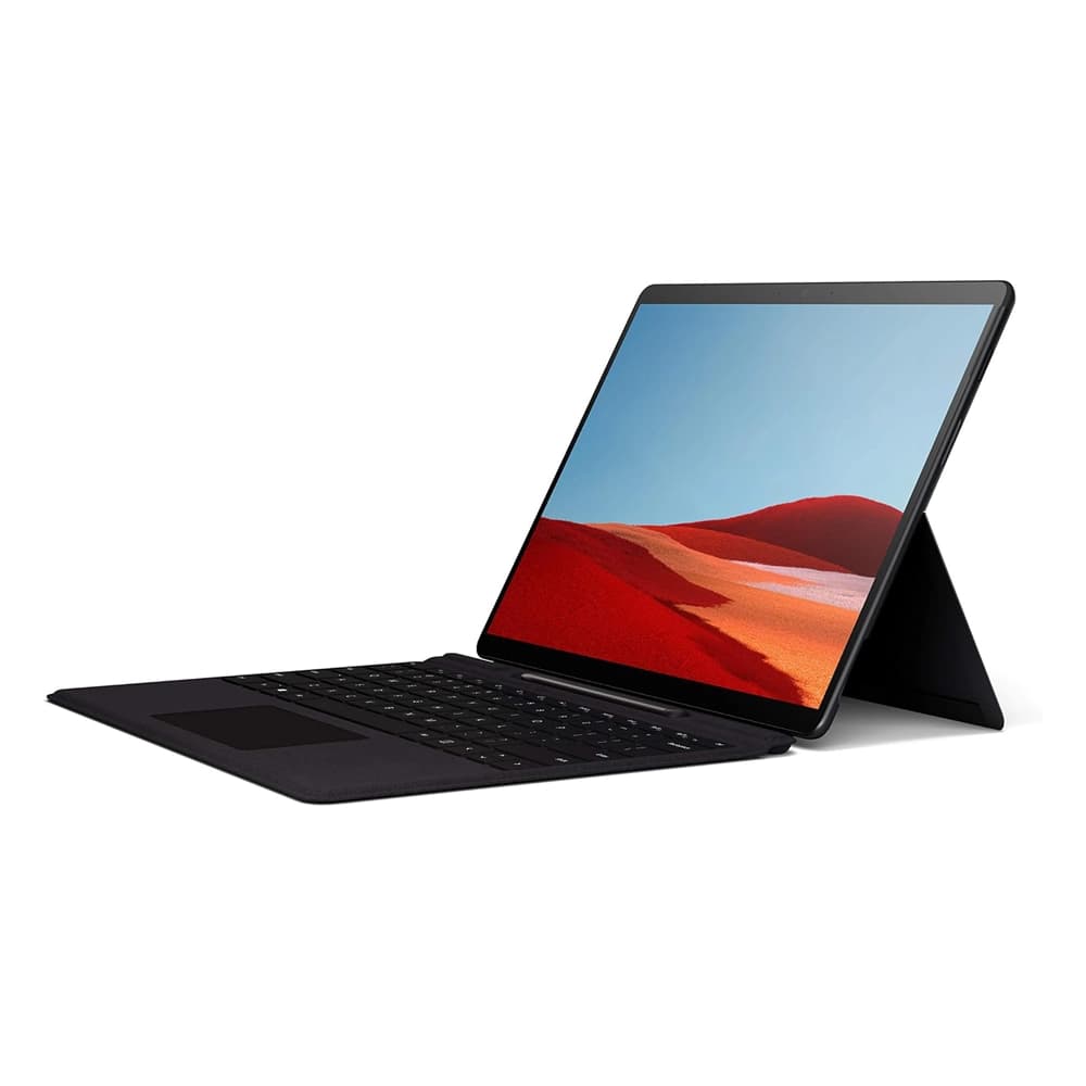 لپ تاپ مایکروسافت کیبورد دار سیم کارتخور+قلم دار Microsoft Surface pro x | SQ1 | 8G | 256G | SQ1 | 13”1 2K Touch (استوک)