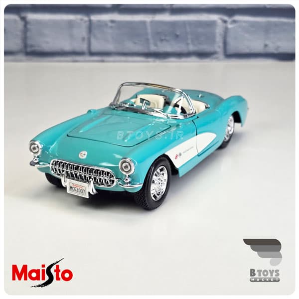 ماکت شورولت کوروت 1957 مایستو(Chevrolet Corvette 1957 Maisto)