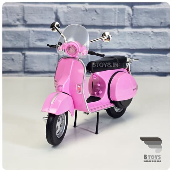 ماکت موتور وسپا پی ایکس 125 صورتی(Vespa PX 125 HY-TRUCK)