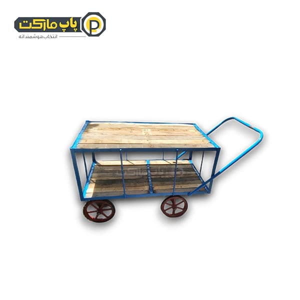 گاری میوه فروشی ابعاد 120 در 80