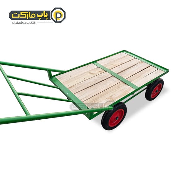 گاری سنتی طرح کاشان با چرخ فرغونی تیوبلس