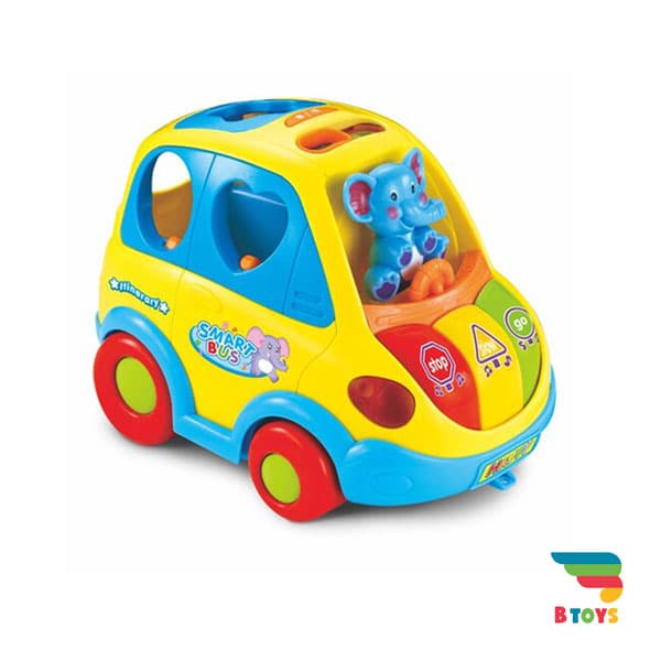ماشین فیلی آموزشی موزیکال هولی تویز(هولا تویز)کد896(Hola toys-896) — تصویر ۳