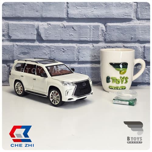 ماکت لکسوس ال ایکس 570 دودزا سفید چِژی (Lexus LX570 Chezhi) — تصویر ۳