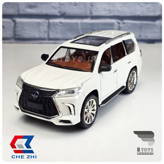 ماکت لکسوس ال ایکس 570 دودزا سفید چِژی (Lexus LX570 Chezhi)