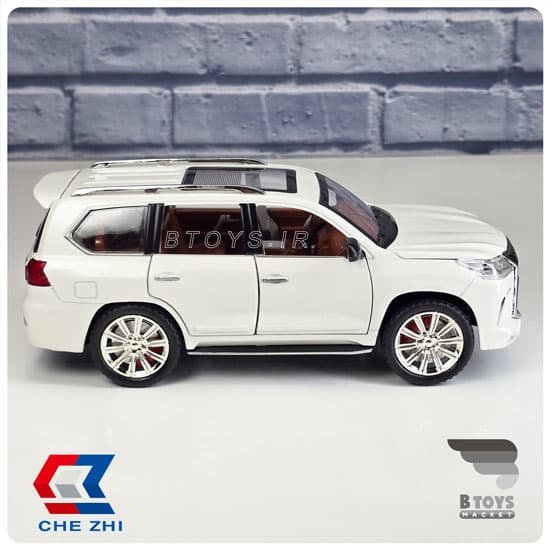 ماکت لکسوس ال ایکس 570 دودزا سفید چِژی (Lexus LX570 Chezhi) — تصویر ۵