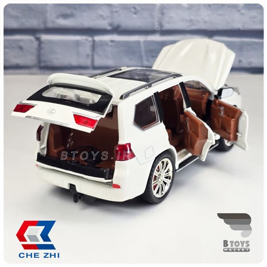 ماکت لکسوس ال ایکس 570 دودزا سفید چِژی (Lexus LX570 Chezhi) — تصویر ۲
