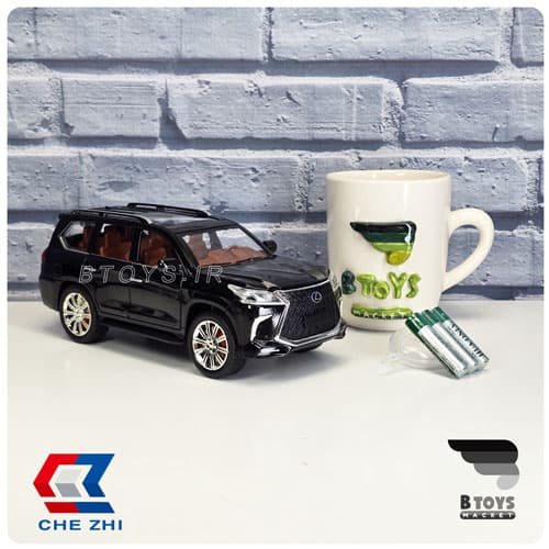 ماکت لکسوس ال ایکس 570 دودزا مشکی چِژی (Lexus LX570 Chezhi) — تصویر ۳