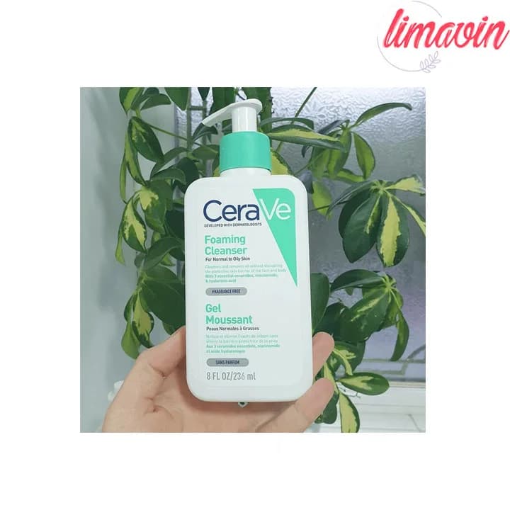 فوم شستشو صورت سراوی مدل foaming cleanser حجم 236 میلی لیتر — تصویر ۳