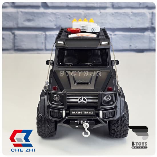 ماکت مرسدس بنز جی کلاس کمپینگ مشکی چژی(BENZ G-CLASS Camping Chezhi) — تصویر ۶