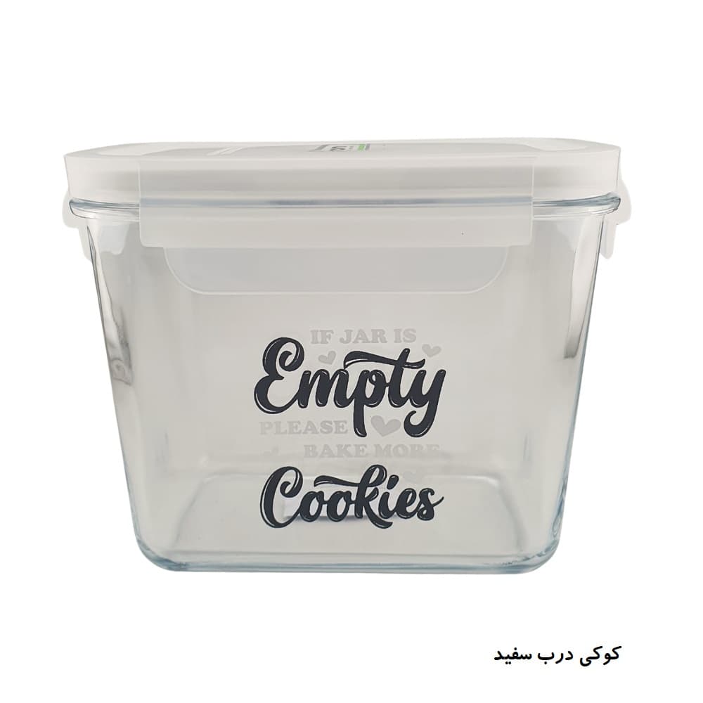 ظرف شیشه ای مستطیل ۹۲۰ میلی لیتر چاپدار لیمون کد ۲۲۲۷۳۵ — تصویر ۴