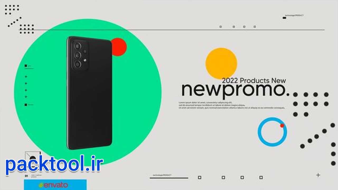 دانلود پروژه آماده معرفی محصول افتر افکت Product Promo