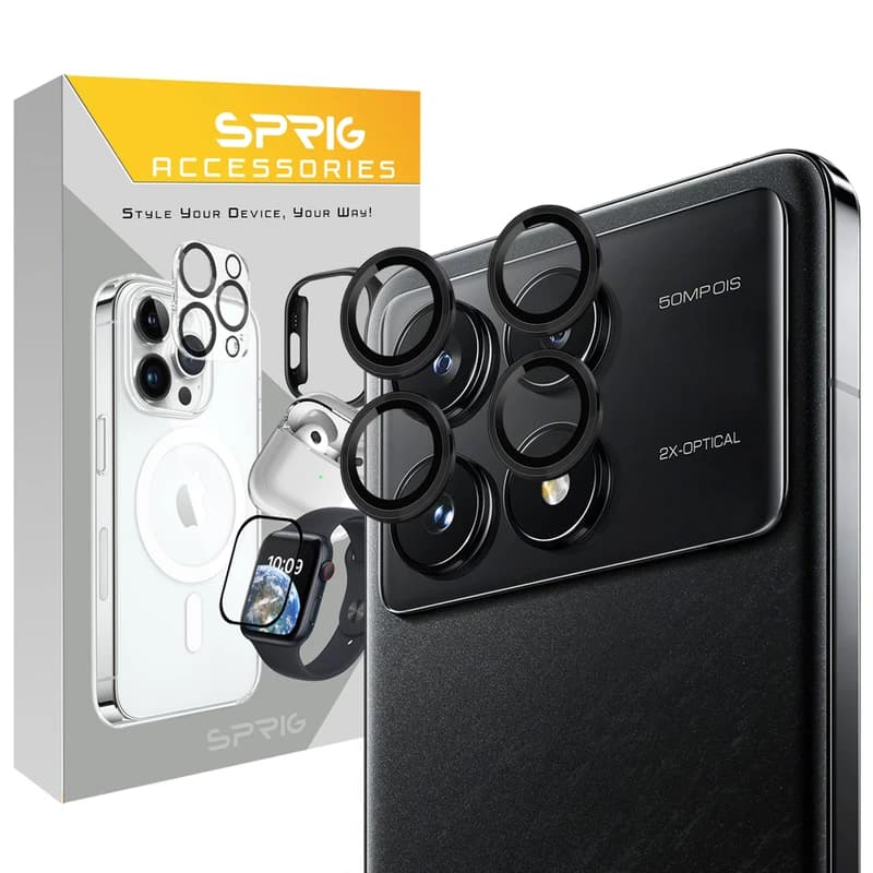 محافظ لنز دوربین مناسب موبایل شیائومی X6 PRO — تصویر ۲