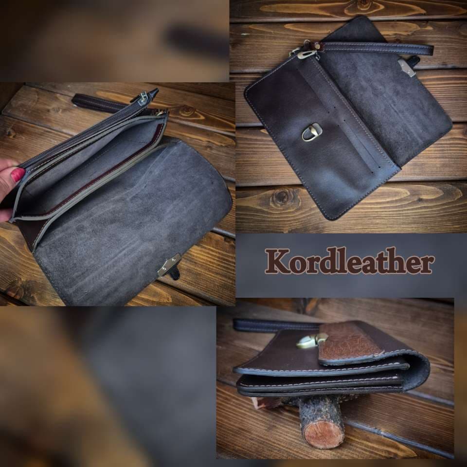 کیف دستی چرم اسپرت — تصویر ۵