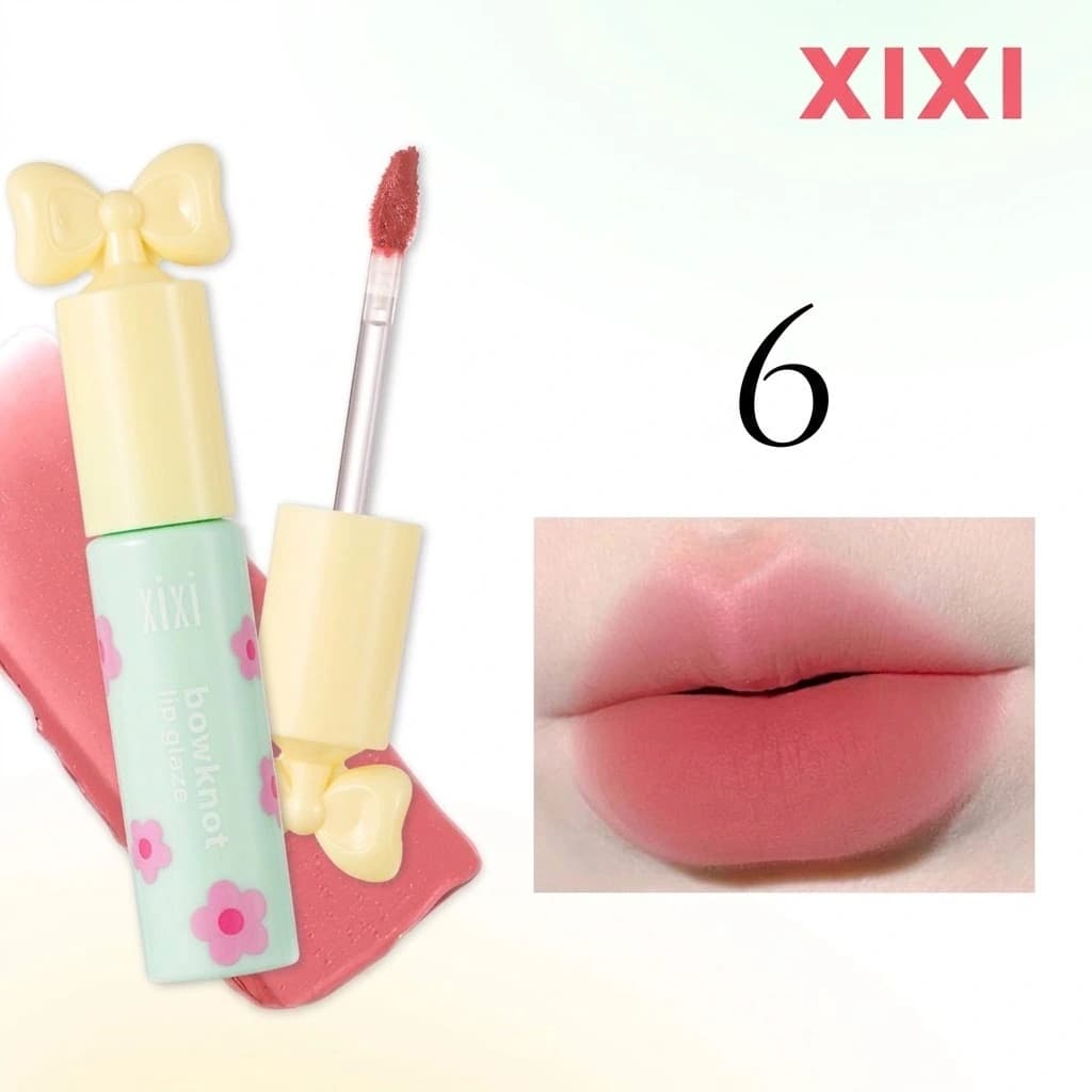 رژ لب مایع پاپیونی XIXI خوشرنگ و فانتزی — تصویر ۹
