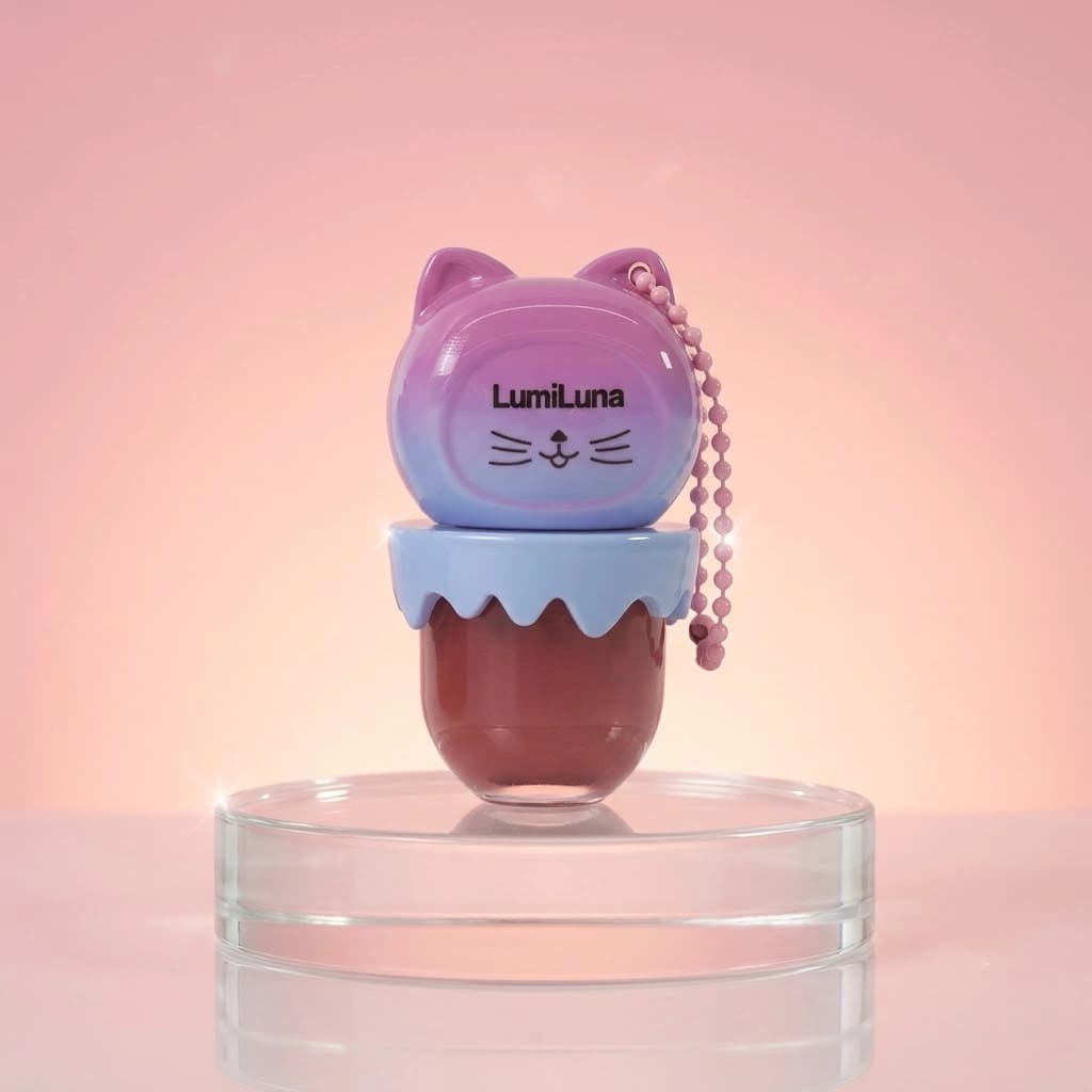 رژ لب مایع طرح گربه LumiLuna