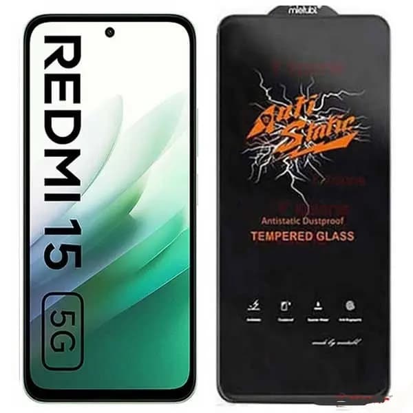 گلس گوشی Xiaomi Redmi 15 5G مدل Anti Static